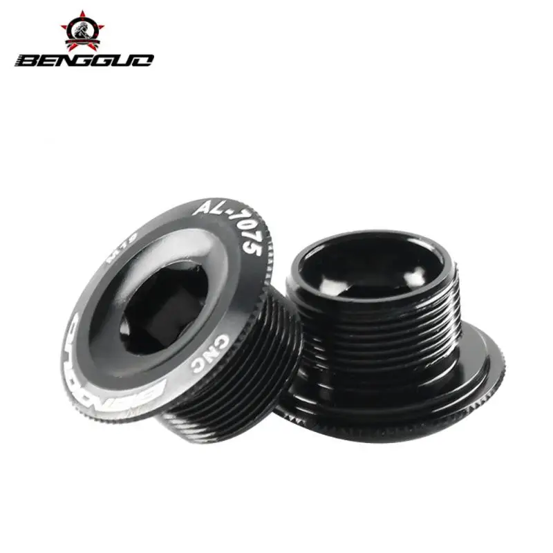 

Bicycle Crank Cover Screw M19 M20 BB Central Shaft Screw Aluminum Alloy Integrated Tooth Plate Crank Cover Cycling Equipment