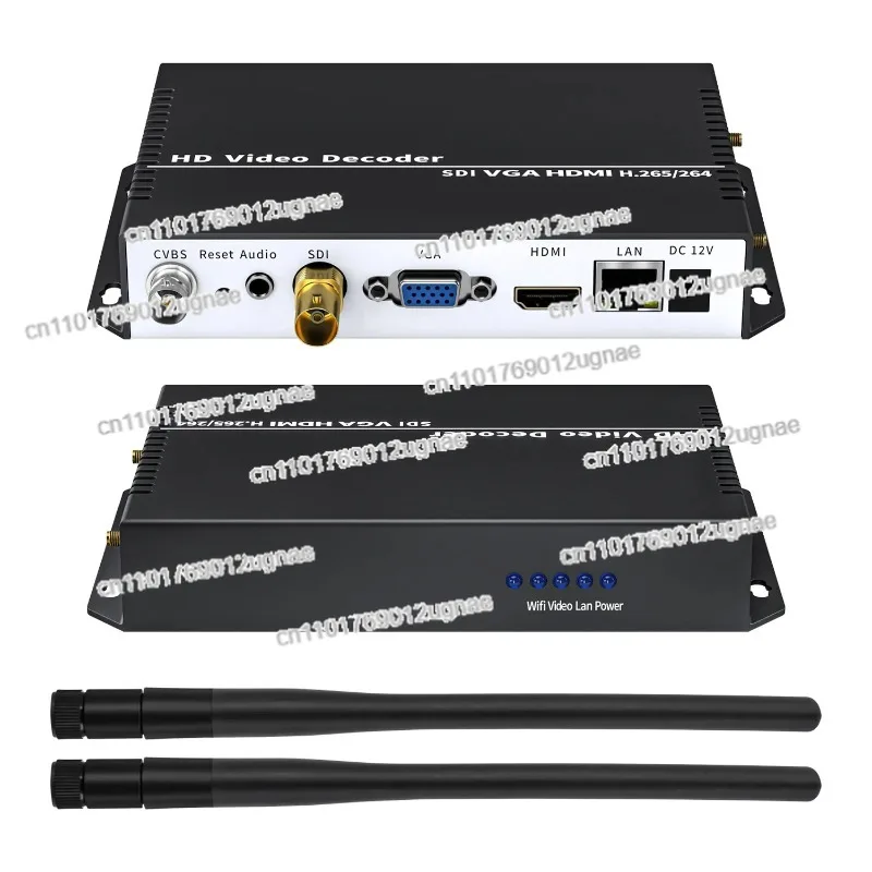 Фото Для UNISHEEN 4K UHD H.265 H.264 VGA Low Lantency Repleace Topbox PC Transmitter RTSP RTMP SRT UDP к HDMI Video Box SDI декодер №3