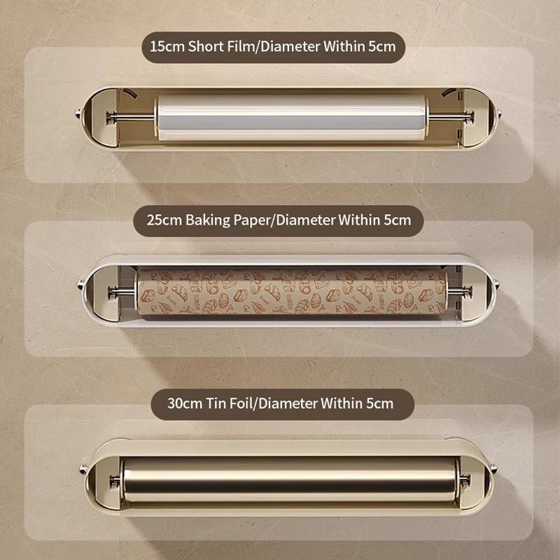 Многофункциональный резак для пищевой пленки домашней кухни настенный