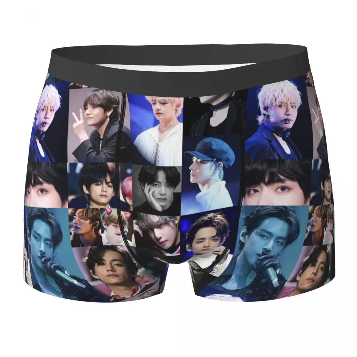 Трусы-боксеры шорты Kim Taehyung мужские мягкие трусы для мужчин подарки бойфренду