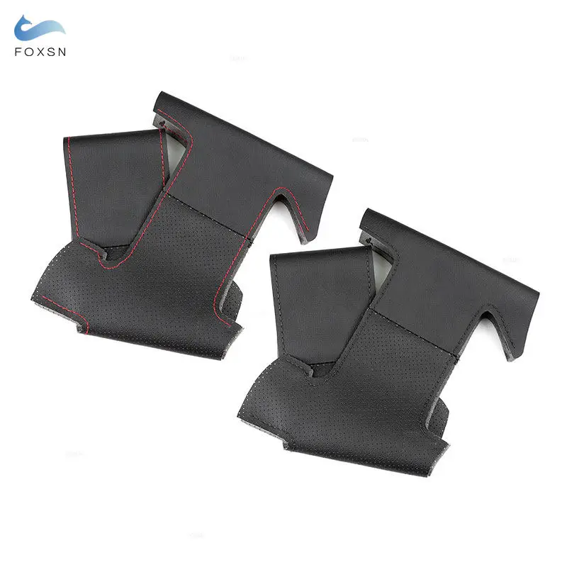 Для Mitsubishi Lancer X 10 2007-2015 Outlander 2006-2013 ASX 2010-2013 Pajero Sport 2008-2016 кожаный чехол на руль