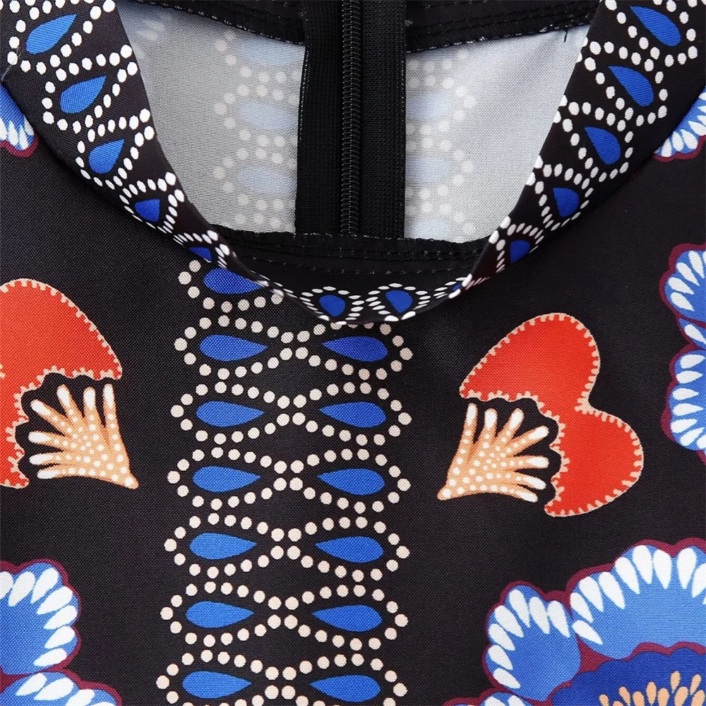 Женское платье с принтом Zarb в европейском и американском стиле весна-лето 2024