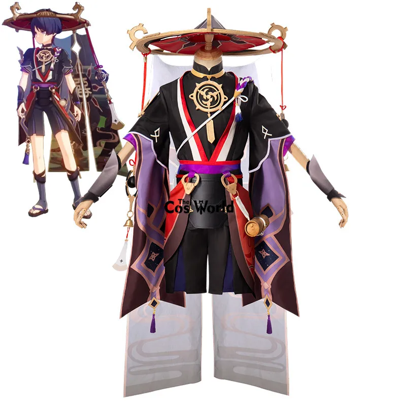 

Костюм для косплея Genshin Impact Scaramouche Kunikuzushi