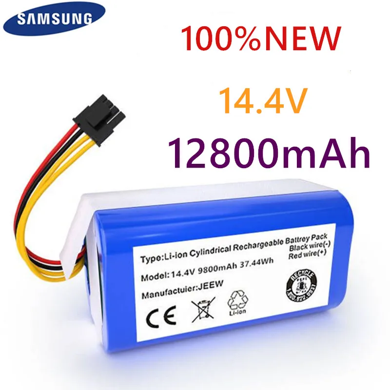 

100% New 14.4v 12800nAh Li-Ion Batterie Für Cecotec Conga 1290 1390 1490 1590 Staubsauger Genio Deluxe 370 Gutrend Echo 520