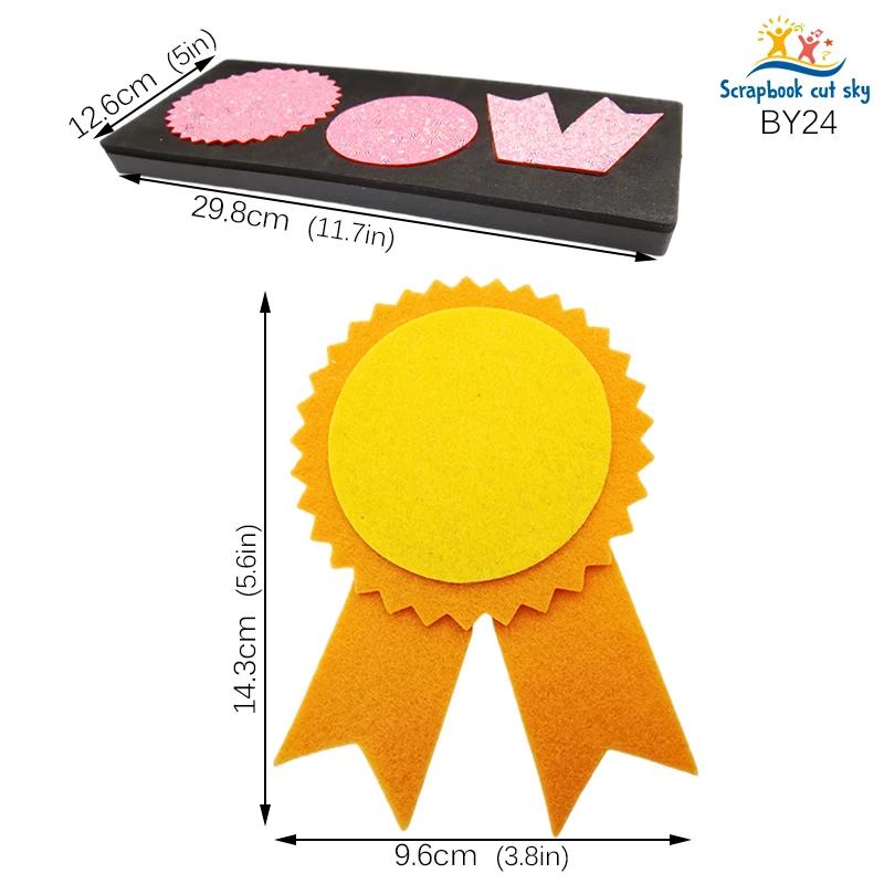 

Badge DIY BY24 Muyu Wooden Mold Scrapbook Cutting Dies Suitable For Market General Machines