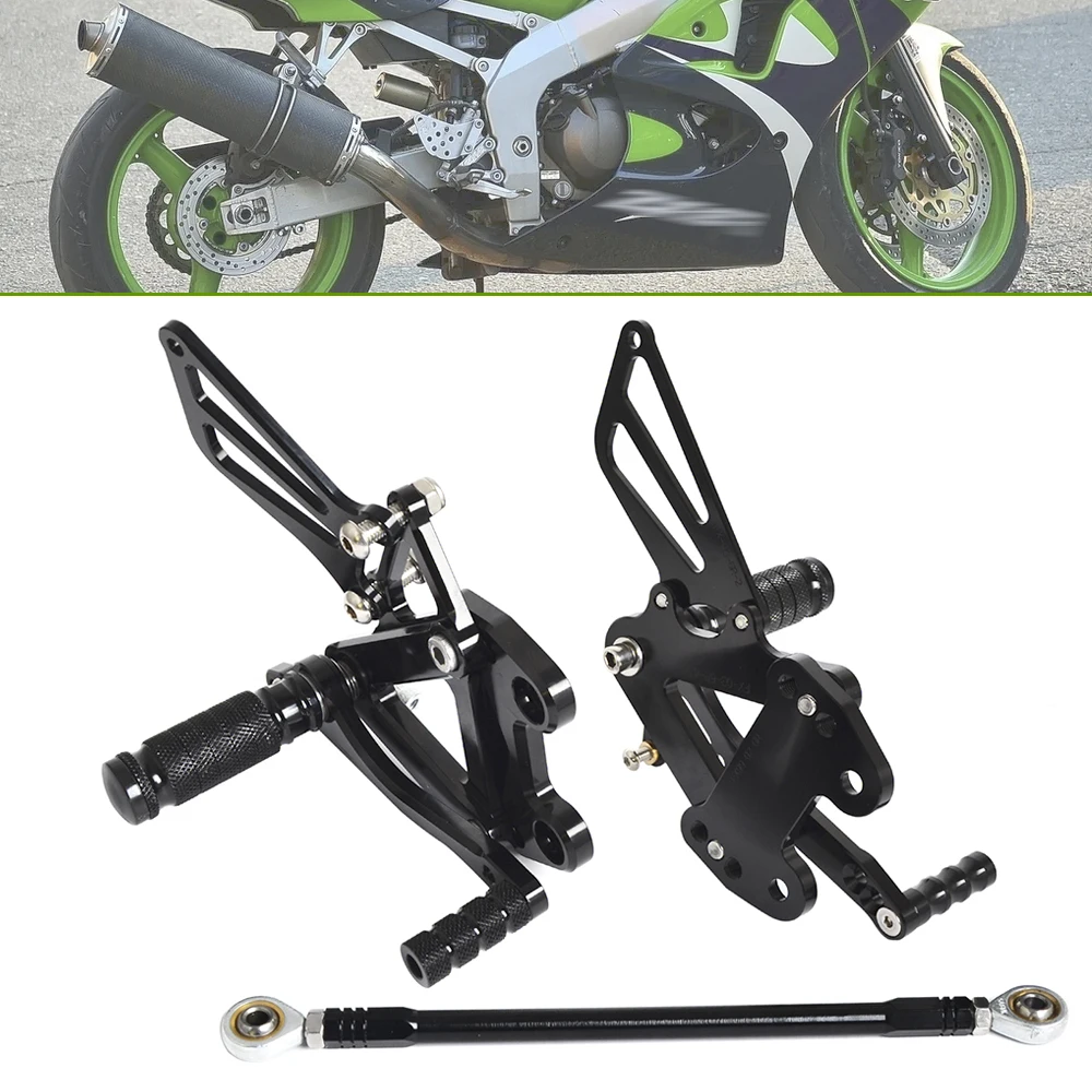 

For 2005-2008 Kawasaki ZZR600 Shift Lever Rearset Rearsets for Kawasaki Ninja ZX-6 ZX-6R ZX6R 1998-2002 Ninja ZX-9R 1998–2003