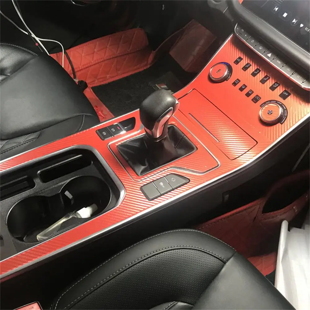 

Для Chery ARRIZO 5 GX 2018-2021 внутренняя Центральная панель управления дверная ручка наклейки из углеродного волокна Переводные картинки аксессуары для стайлинга автомобиля