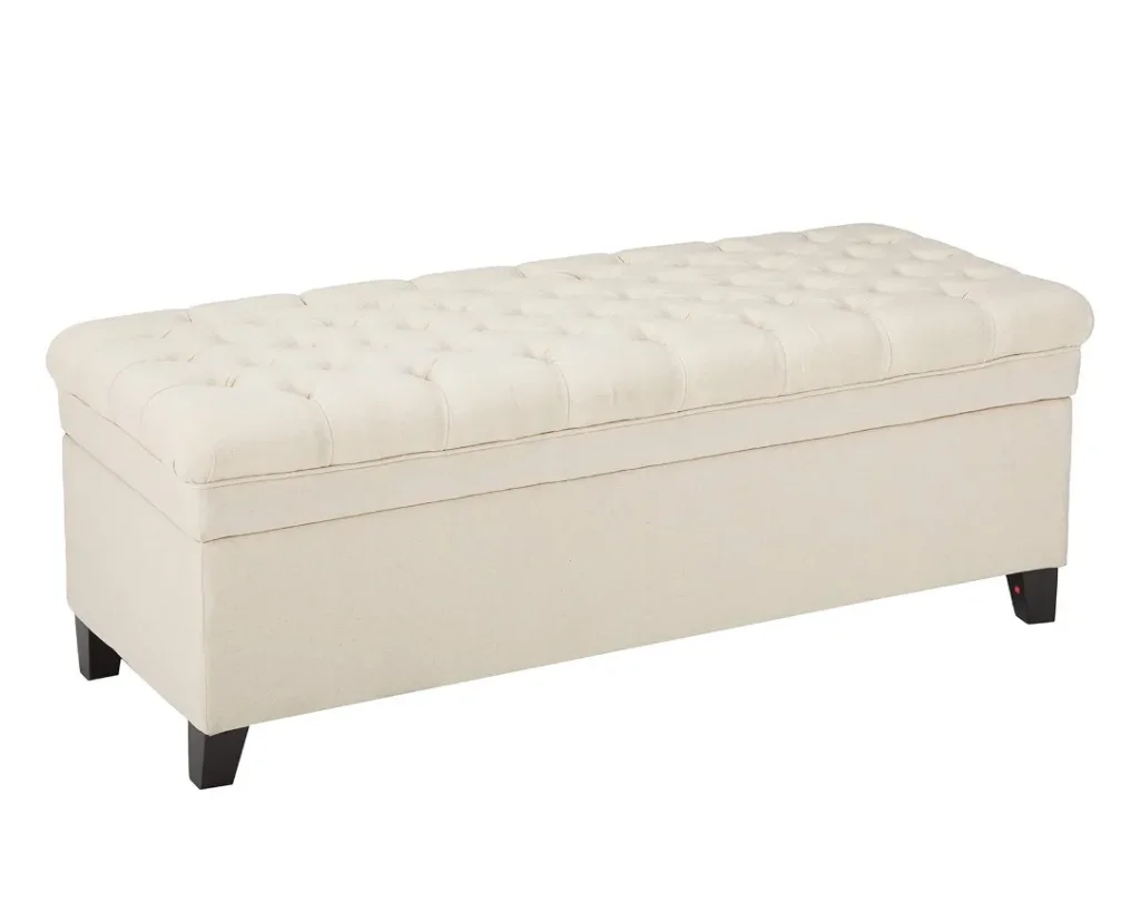 Барный стул с тканевой отделкой бежевый барный складной для макияжа