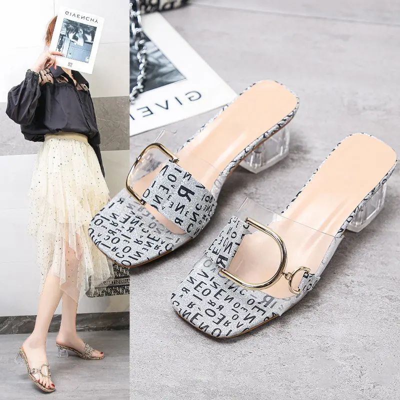 

Большие размеры 35-45, новинка, женские сандалии из ПВХ, Прозрачный каблук, женские сексуальные летние сандалии, туфли-лодочки