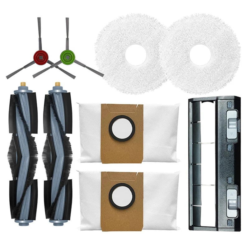 

Основная/боковая щетка, коврик для швабры, крышка основной щетки, пылесборник Для Ecovacs Deebot X1 Turbo / Omni аксессуары для робота-пылесоса