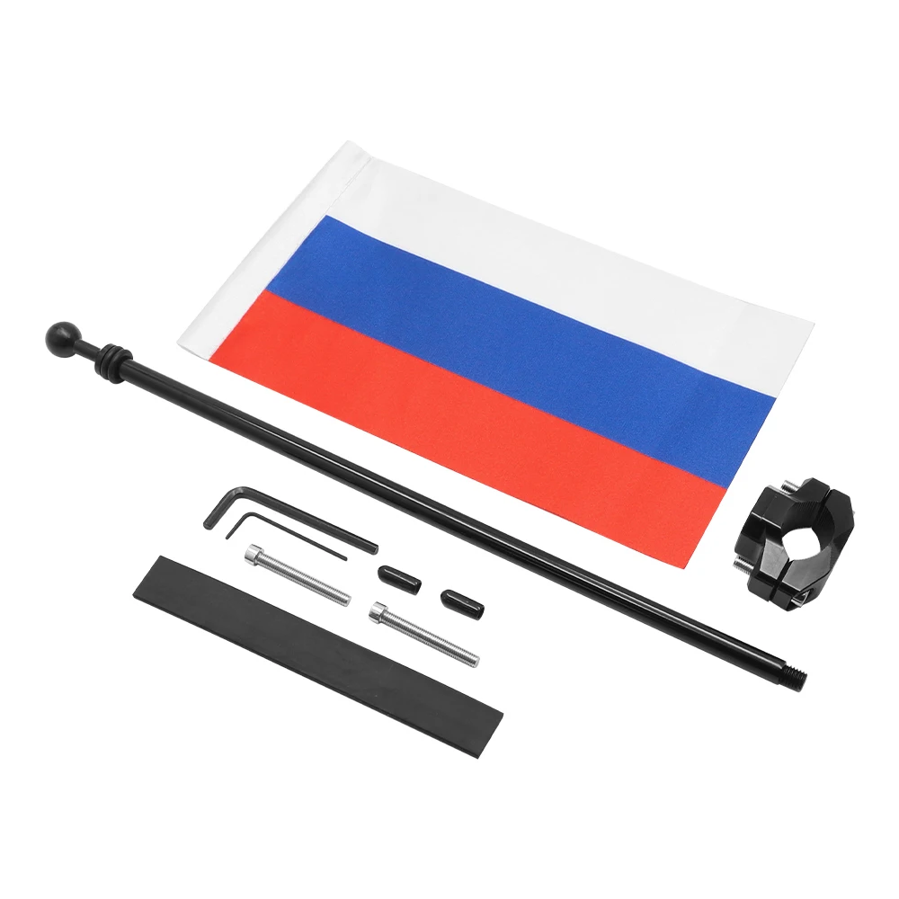 

Мотоциклетный флагшток, багажник, крепление на планку двигателя, защитный кронштейн для Harley Honda и Cruiser для BMW ADV Cruiser Touring