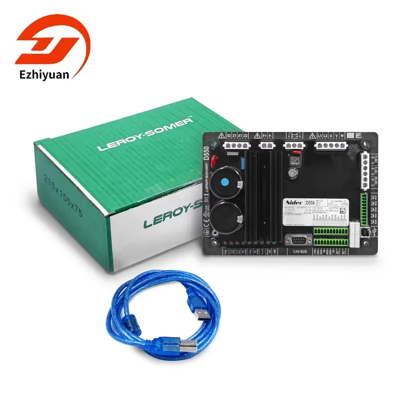 Фото Автоматический регулятор напряжения Leroy Somer D550 (AVR D550 Nidec) для генераторных установок, запчасти. №4