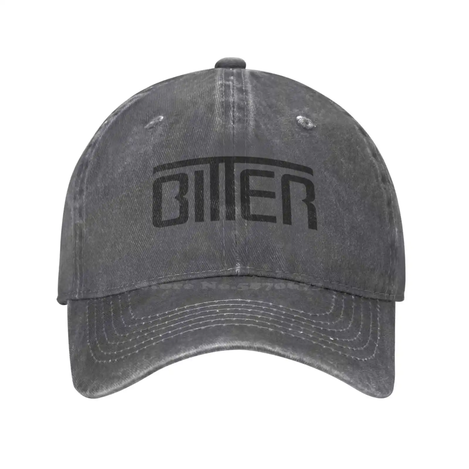 

Bitter Logo Printed Graphic Brand Logo High-quality Denim cap Knitted hat Baseball cap