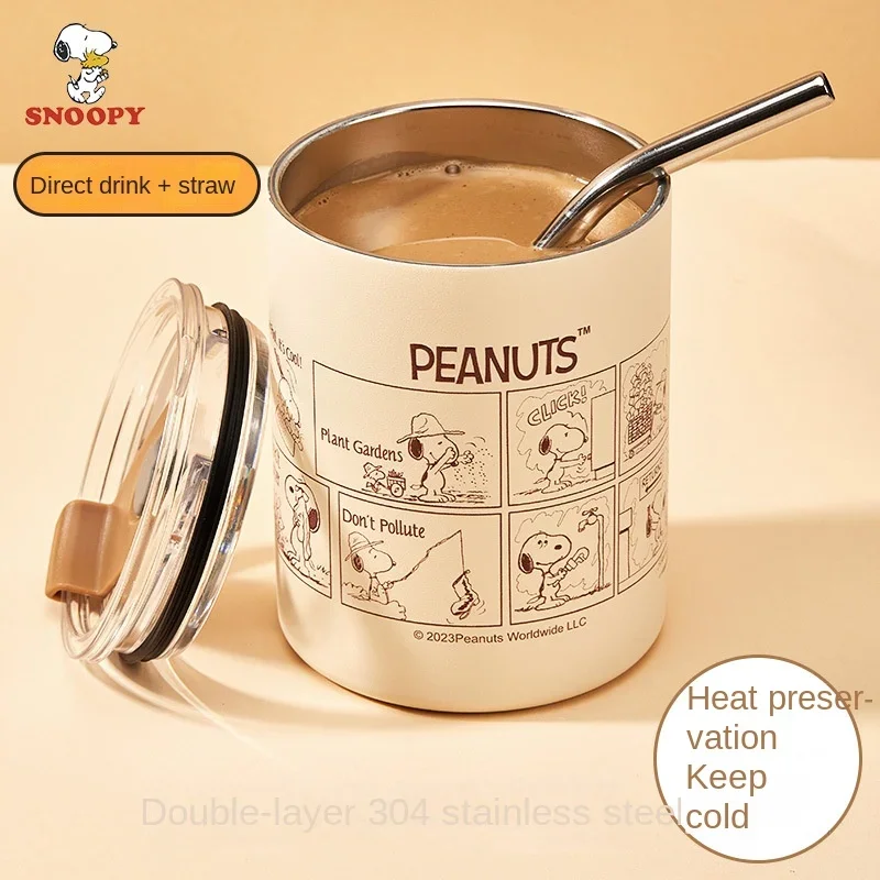 

Термокружка Snoopy 350 мл MINISO