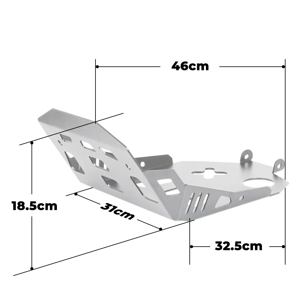 Защитная крышка двигателя RALLY Mototcaycle для Loncin VOGE 300 GY RALLY 300, шасси под защитной пластиной, защита под животом