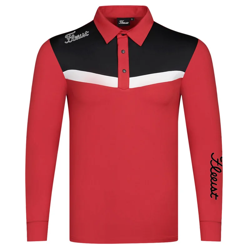 Golf Tee Shirt Designer PCs Rounding Male Long Sleeved T-shirt Golf Men's Wear Cloth