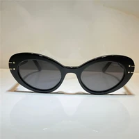 cat eye sunglasses for summer unisex brand style anti ultraviolet retro plate oval frame designer glasses random box