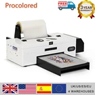 Принтер A3 DTF proцветной DX5 для футболок с рулоном, принтер для быстрой печати футболок, принтер для переводной пленки