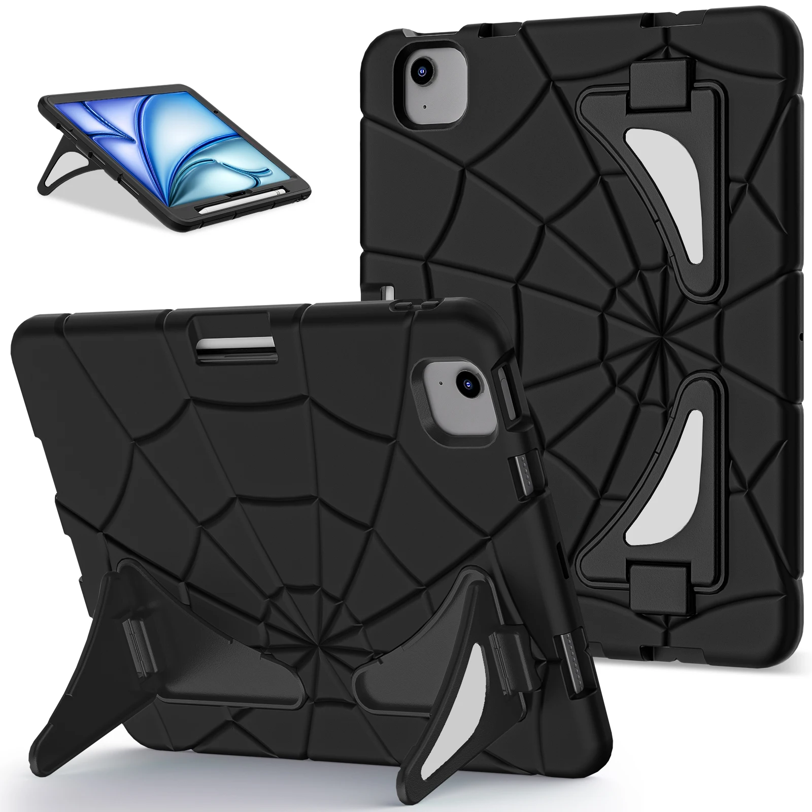Kids Safe Case For iPad 10th 2022 Air 4 air 5 mini 7 pro 11 9.7 2024 Armor for Tablet Cover Laptop Tool EVA