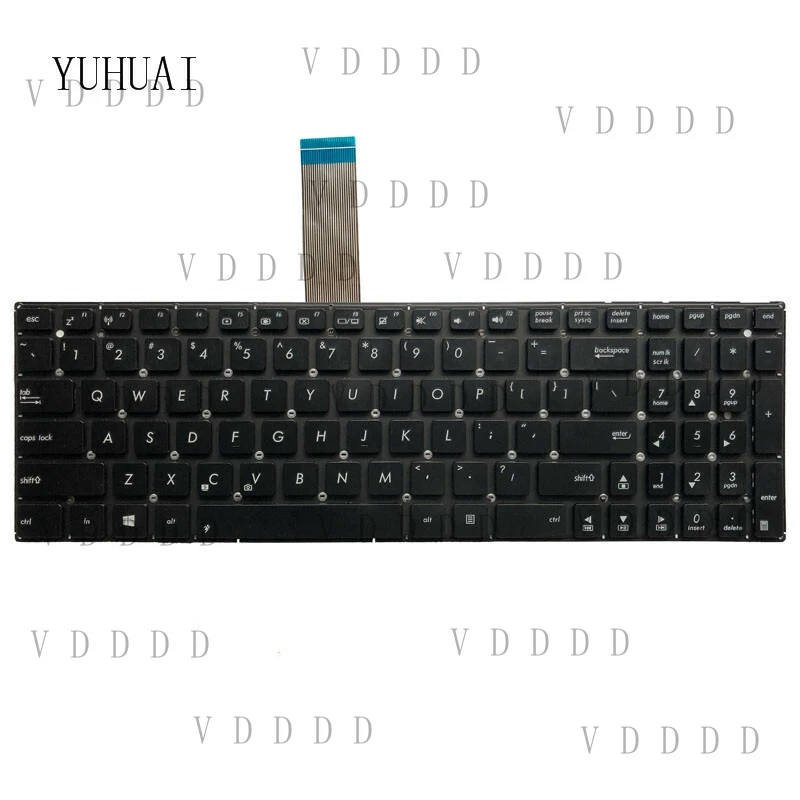 Фото НОВАЯ КЛАВИАТУРА ДЛЯ НОУТБУКОВ ASUS X550WA X550WE X550Z X550ZA X550V X501XE X501XI (США) №1