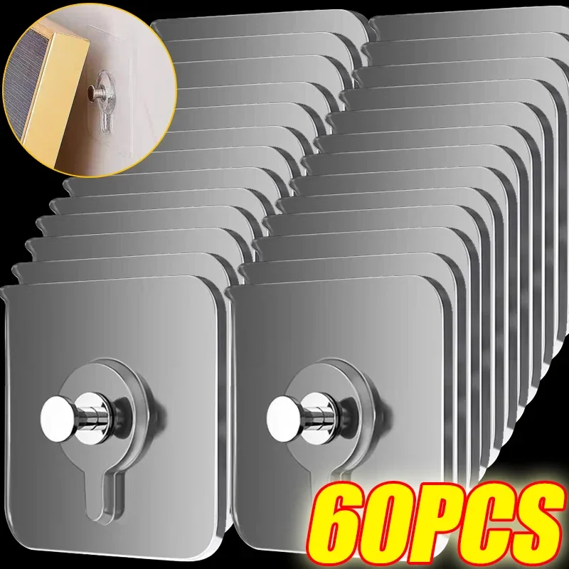 Самоклеящийся крючок прочная клейкая рамка для картин крючки гвоздей прозрачные