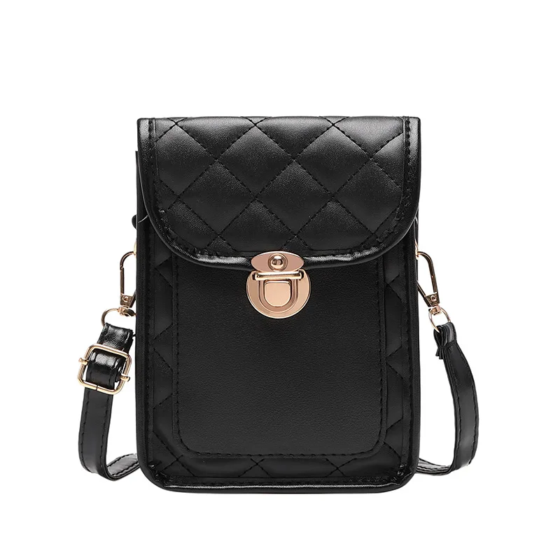 

Embroidered Mobile Phone Bag 2023 Women Factory Wholesale Fashion Shoulder Messenger Bag Fresh and Sweet Lady Handbag