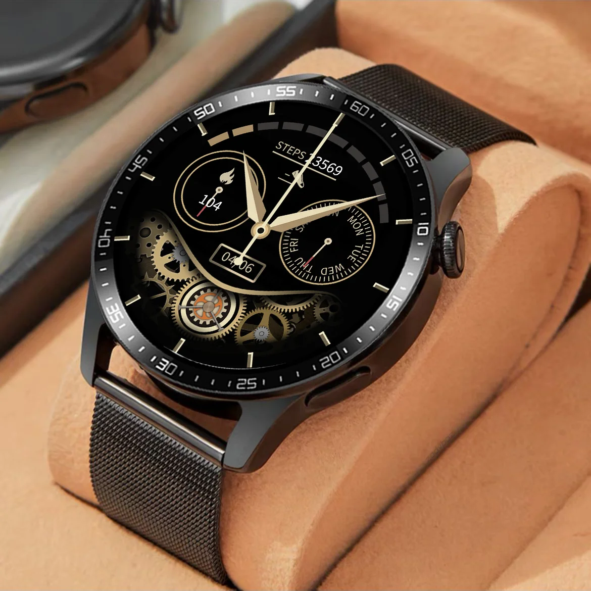 

2022 New Smart Watches Men Custom Dial Call Real-time Heart Rate Blood Oxygen Monitoring Waterproof Smartwatch For Android IOS