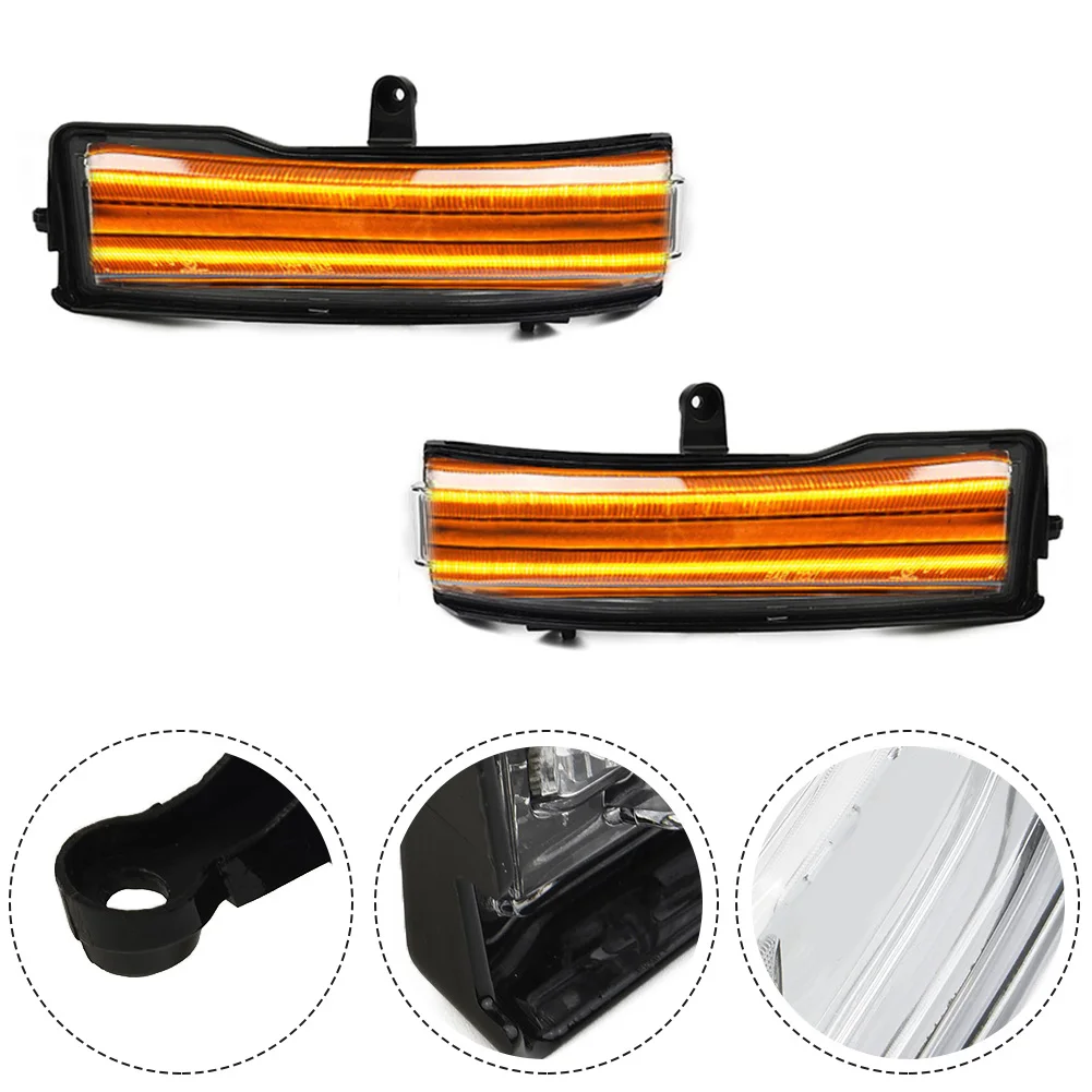 

Car Part LED Side Mirror Blinkers For Dodge RAM 1500 DT 2019-2022 IP67 Waterproof Lamp 2pcs LED Wing Mirror Light