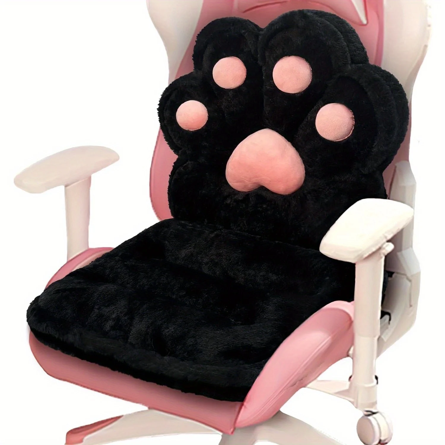 L-образная кошачья лапа мягкая подушка Kawaii игровой коврик из искусственного