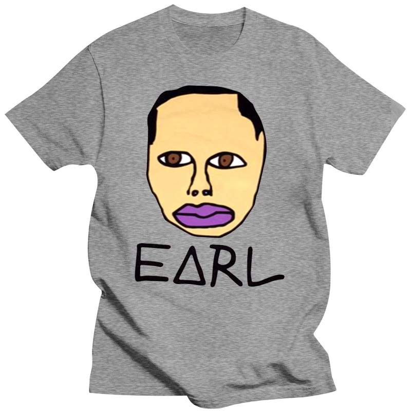 Новинка 2019 мужская рубашка свитшот с надписью EARL MERCH