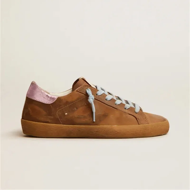 

2022 autumn and winter new brown velvet retro old small dirty shoes men and women couple shoes casual skate shoes df15