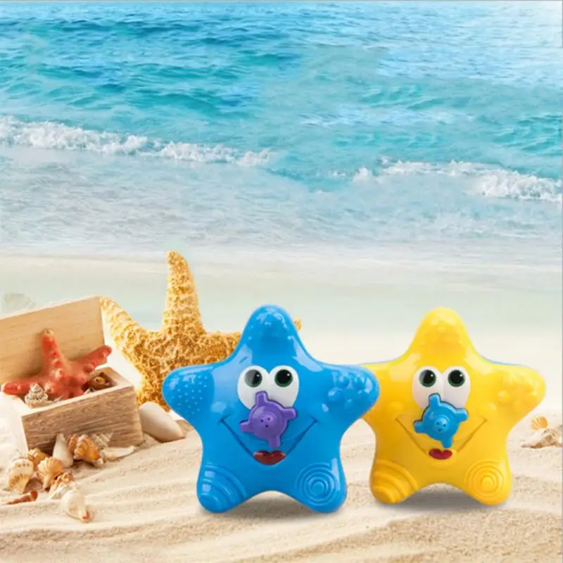 

Baby Bath Toys Animal Cute Cartoon Electric Bathing Bathroom Water Spraying Starfish Tool for Children Water Spray Starfish Toy
