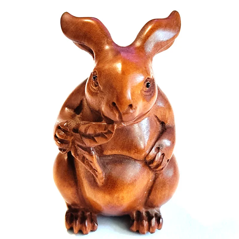 

Статуэтки из бокса ручной работы - кролики