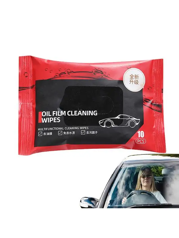10 шт. салфетки для удаления масляной пленки