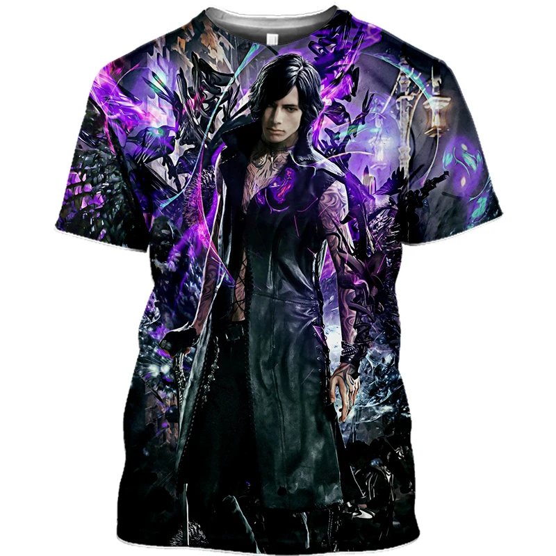 Футболка с коротким рукавом для мальчиков и девочек повседневная Милая аниме