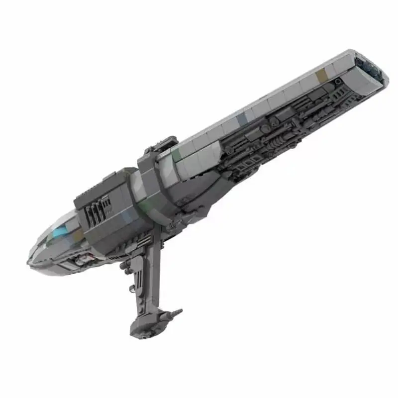 Фото Конструктор MOC 892 детали: Звездный крейсер MC75 (средняя модель) — игрушка для сборки, подарок детям на День рождения и Рождество №4