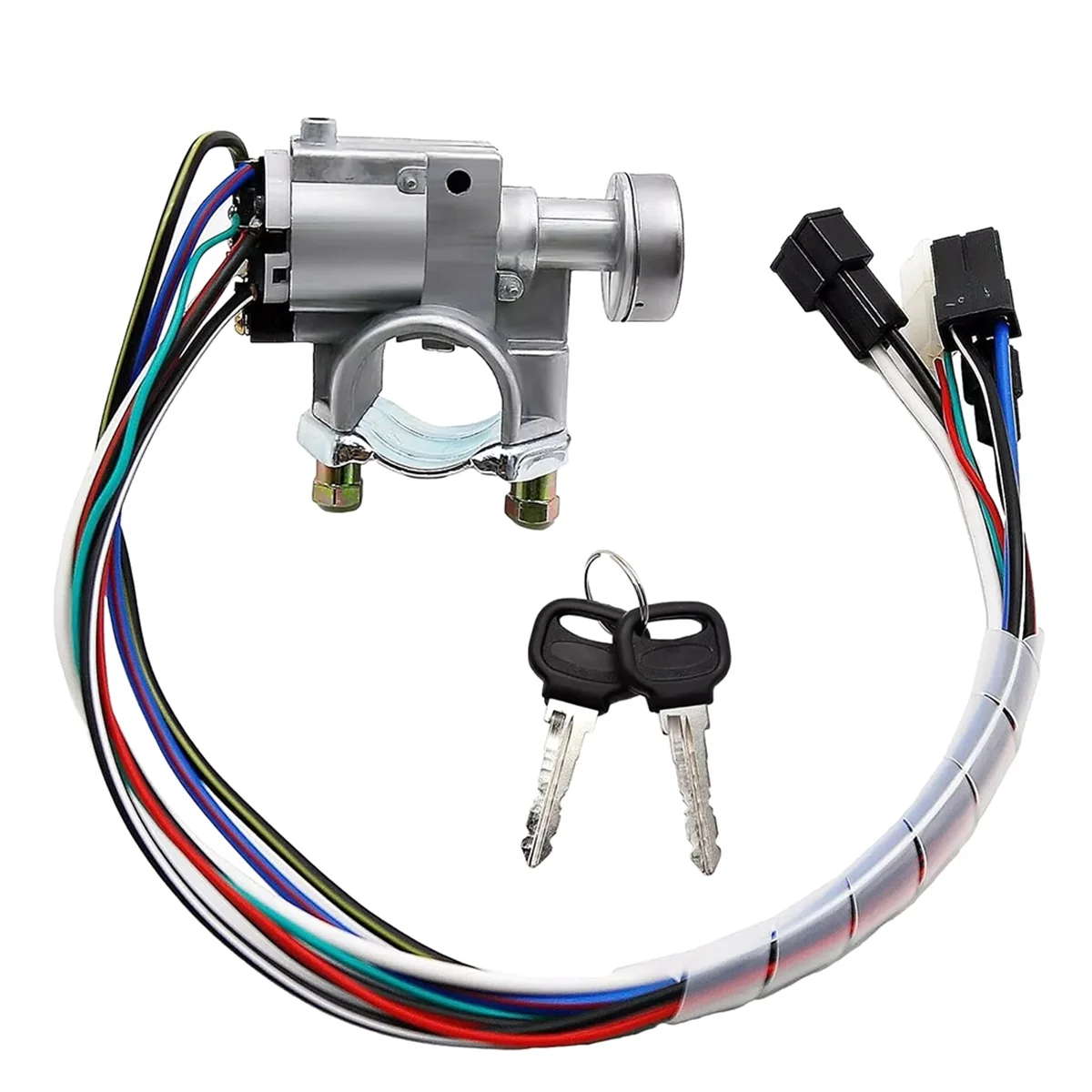 Новый цилиндр замка зажигания с ключом для Mazda Pickup B2000 B2200 B2600 UB80-76-290 UB 8076290