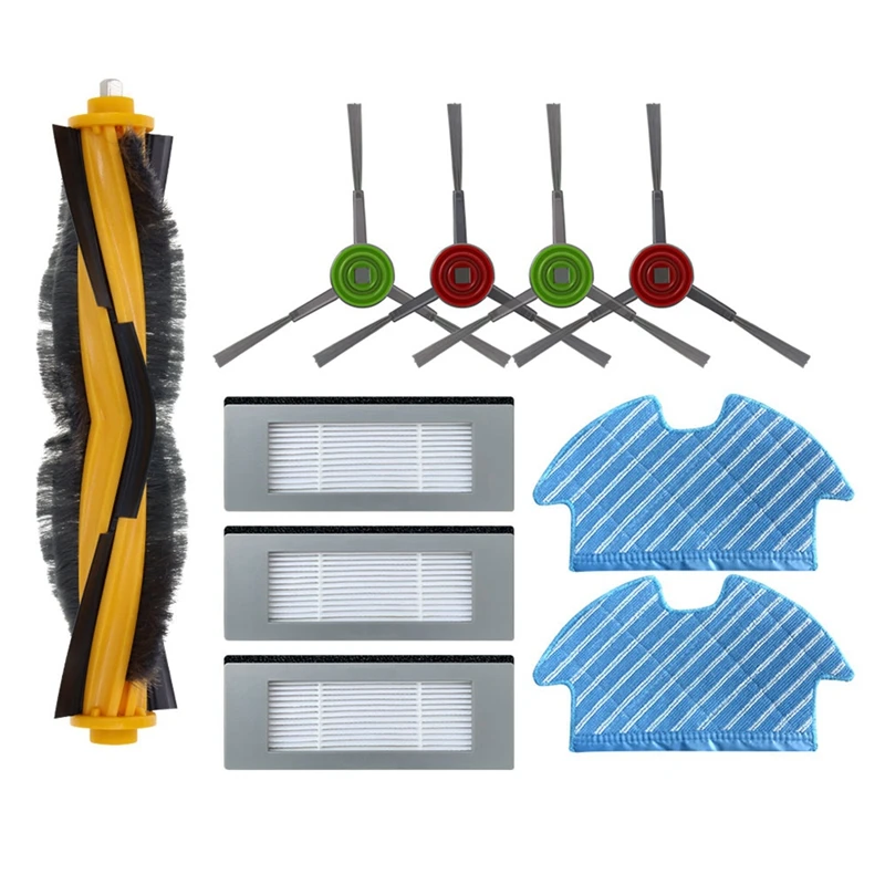 

Main Side Brush Hepa Filter Mop Cloth For Ecovacs Deebot OZMO 900 DN5G 905 Robotic Vacuum Cleaner
