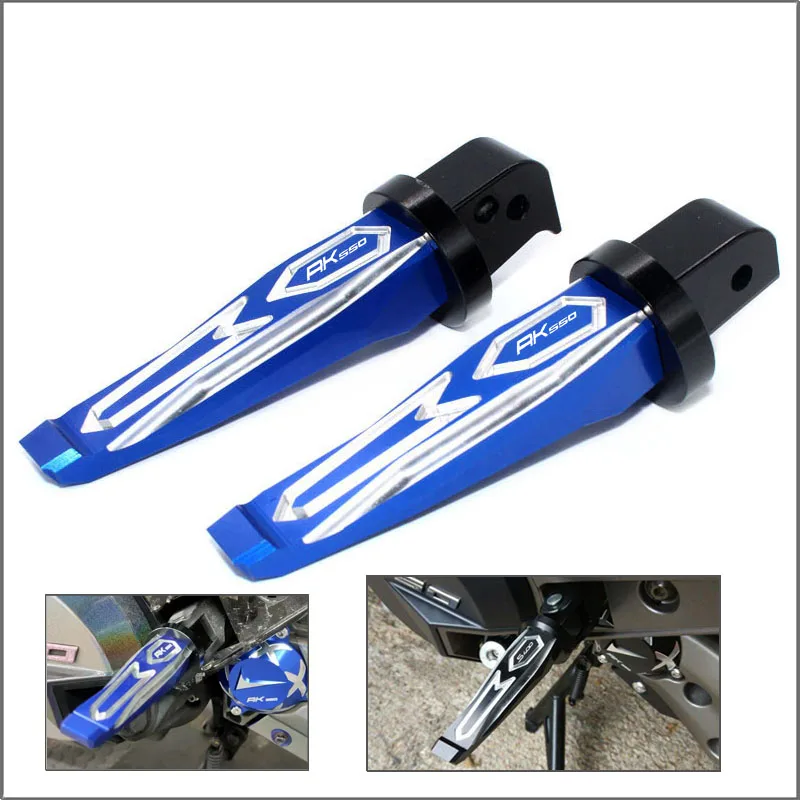 

For KYMCO AK550 AK 550 2017 2018 High quality Motorcycle Scooter Foot-Peg Motorbike Pedal Modification Part Rear Passenger Foot
