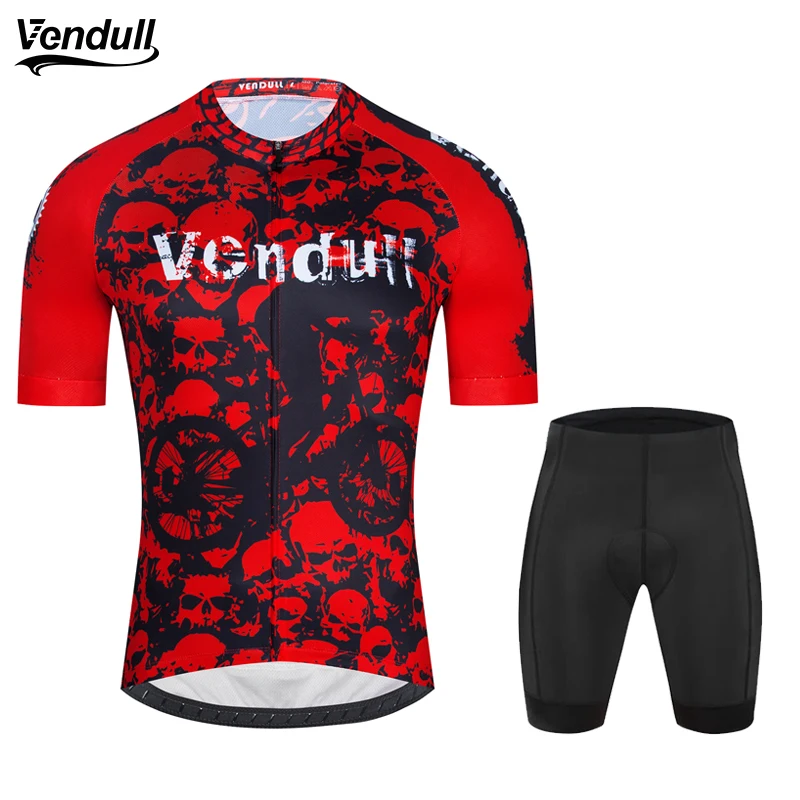 Велосипедные комплекты из Джерси для мужчин велосипедные