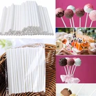 100 шт. палочка для леденца Бумага торт поп присоски палочки DIY полюс для мороженого, шоколадная сахарная конфеты леденца форма для изготовления конфет инструменты