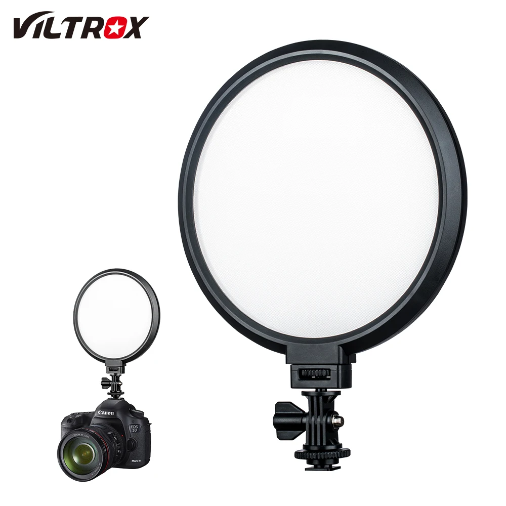 

Viltrox VL-300T 18W 106pcs LED Light Bi-color 3300k-5500k Dimmable Lamp Kit for DSLR Camera Photo Studio Youtube Video Show Live