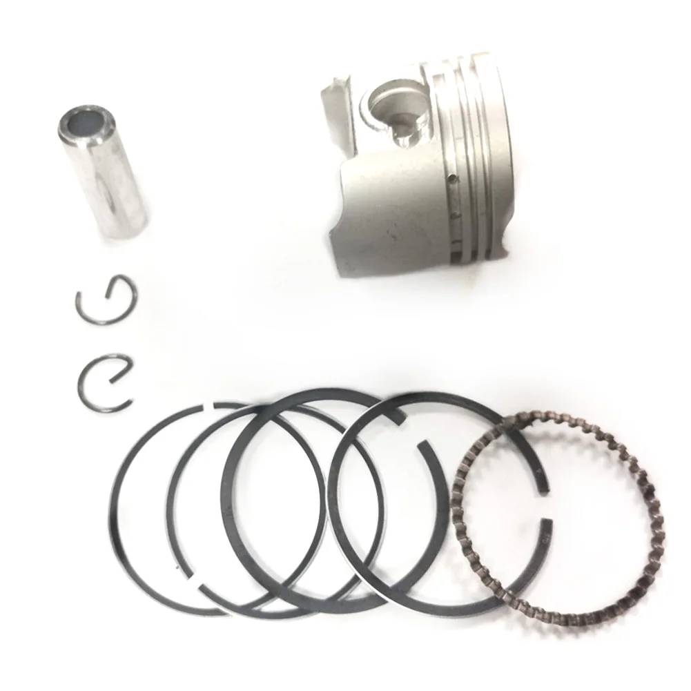 

1pc Piston Kit Trapezoidal Ring 12111-22G02 3 Ring Slots Aluminum Piston Kit For Suzuki Choinori 50 High Quality