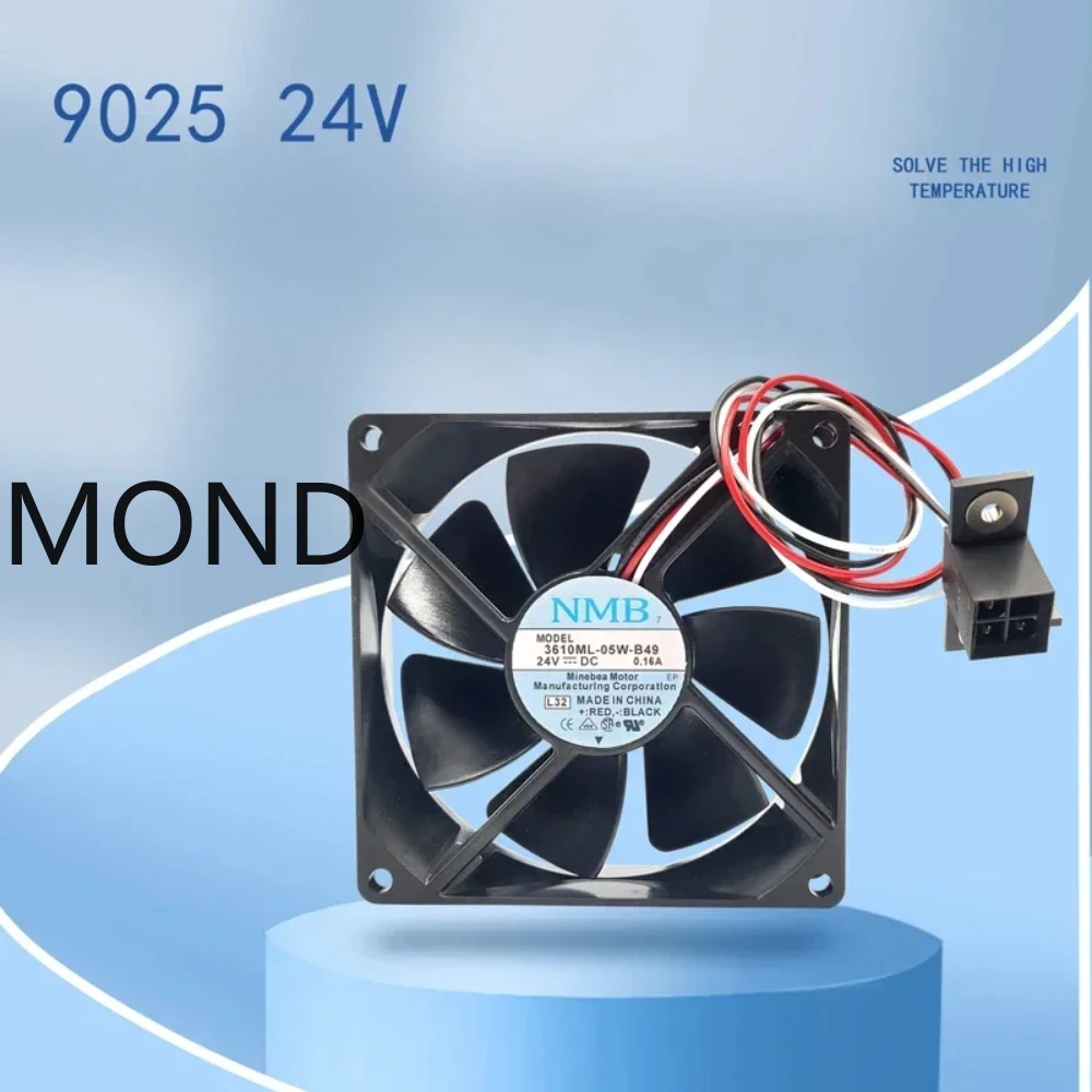 3610ML-05W-B49 Системный вентилятор Fanuc NMB с высоким расходом воздуха осевой инвертор