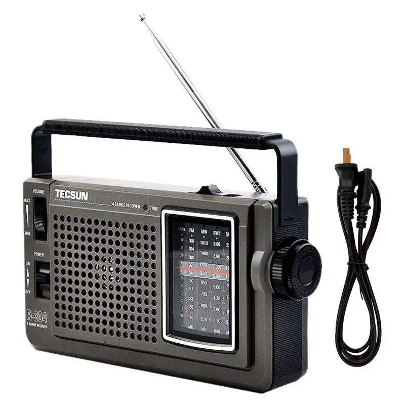 Портативный ретро стерео полупроводниковый радиоприемник DSP