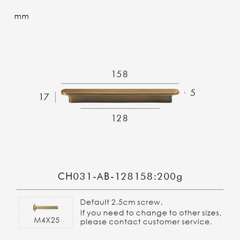 

Ручки для ящиков Nurlin из латуни, античная бронза