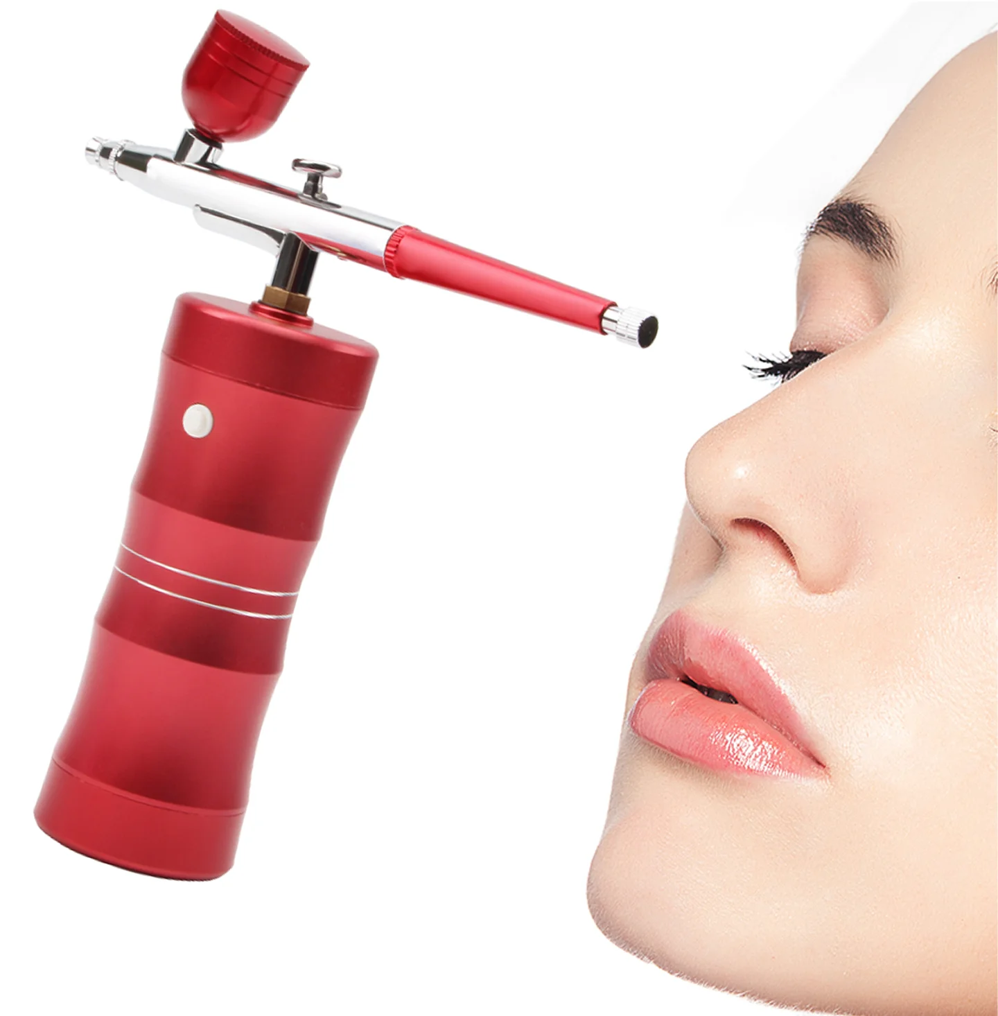 

Кислородный инжектор, мини-воздушный компрессор в комплекте, Аэрограф-распылитель для краски, Аэрограф для дизайна ногтей, татуировок, торт...