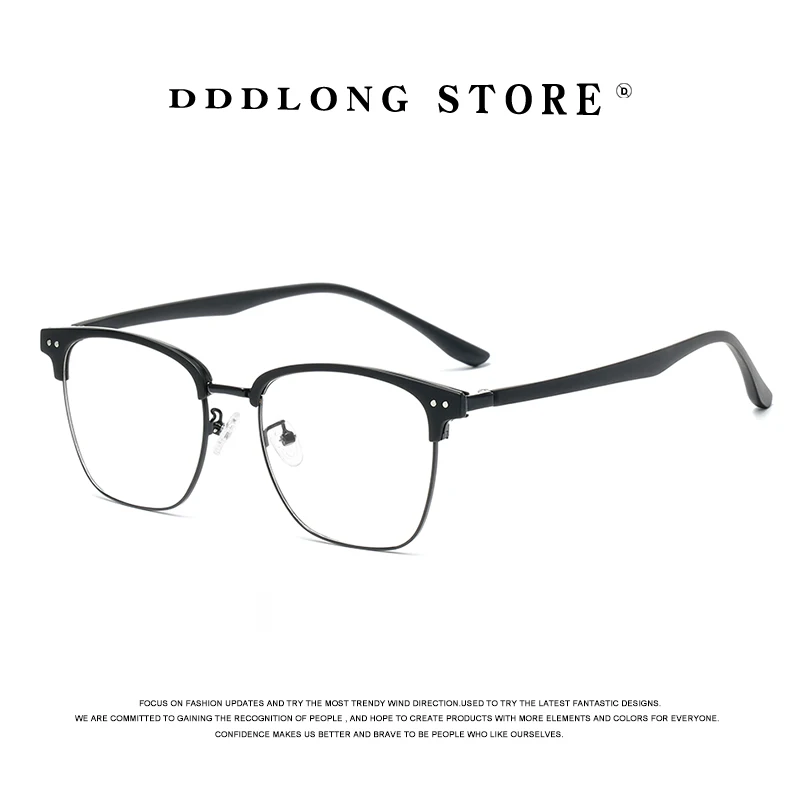 DDDLONG TR90 квадратные очки с защитой от синего света оправа для очков по рецепту