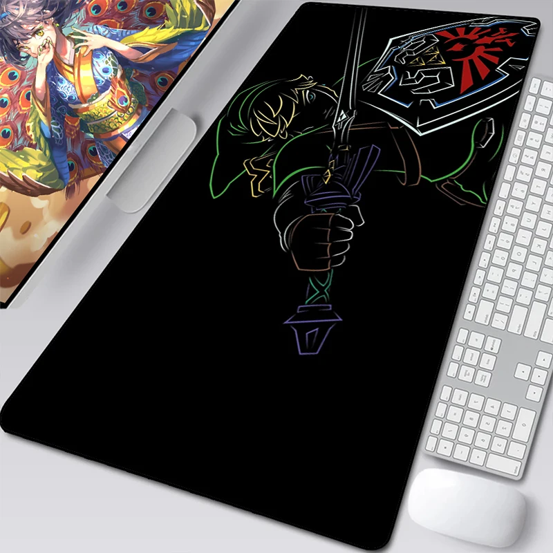 

Gaming Mouse Mat Laptops Z-Zelda Mause Pad Extended Pads Rubber Keyboard Pc Gamer Cabinet Deskmat Accessories Laptop Mausepad