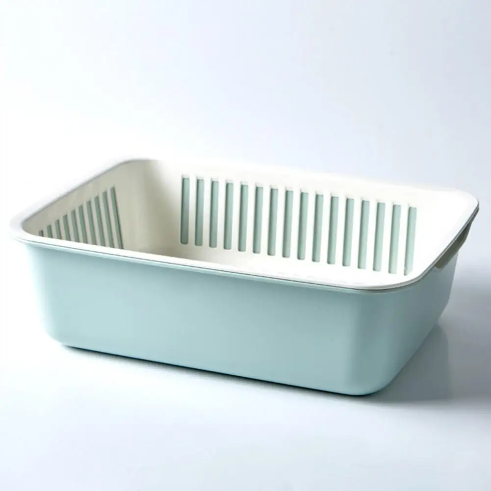 Дренажная корзина двойного назначения многофункциональный двухслойный